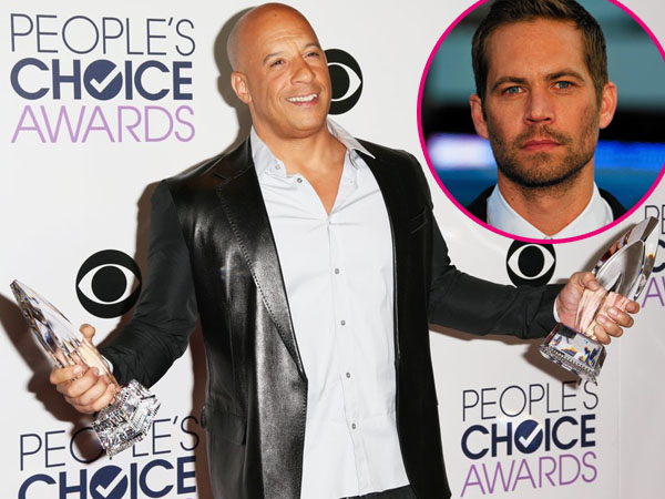 Kenang Paul Walker, Vin Diesel Ungkap Pesan Menyentuh di Panggung People's Choice Awards  2016