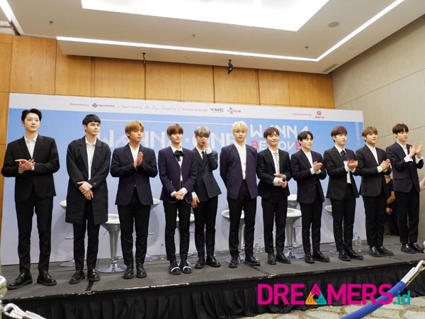 Semangat Ketemu Fans di Fanmeeting Jakarta, Member Wanna One Belajar Bahasa Indonesia