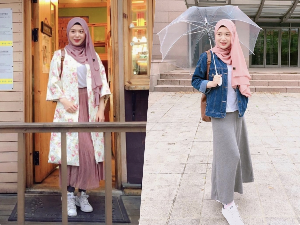 Inspirasi Korean Style Hijab Ala Hijabers Korea Ayana Jihye Moon, Kece Banget!