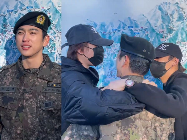 Jinyoung GOT7 Selesai Wajib Militer Dijemput Yugyeom dan Bambam