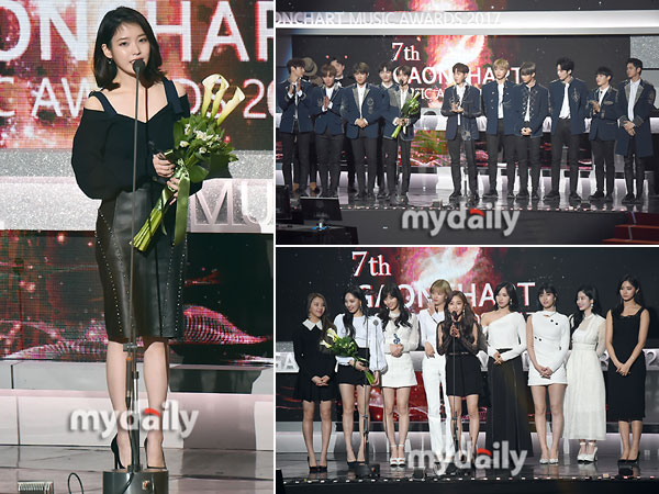 IU Borong Piala, Inilah Daftar Lengkap Pemenang '7th Gaon Chart Music Awards'!
