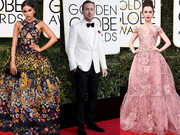 Cantik dan Gagah, Inilah Selebriti dengan Penampilan Red Carpet Terbaik di 'Golden Globes 2017'!