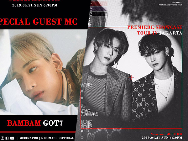 BamBam GOT7 Jadi MC Spesial di Showcase JUS2 Jakarta!