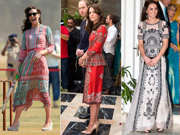 Yuk Simak Gaya Bollywood nan Anggun Kate Middleton Saat ke India!