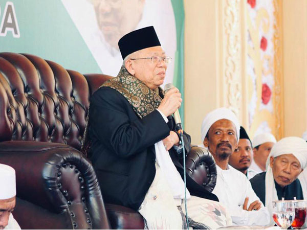 Bantahan Cawapres Ma'ruf Amin Soal Politk Identitas yang Digaungkan SBY