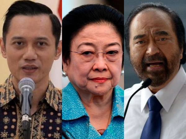 Ini Lho Video Viral Megawati Abaikan Surya Paloh dan AHY Saat Pelantikan Anggota Baru DPR