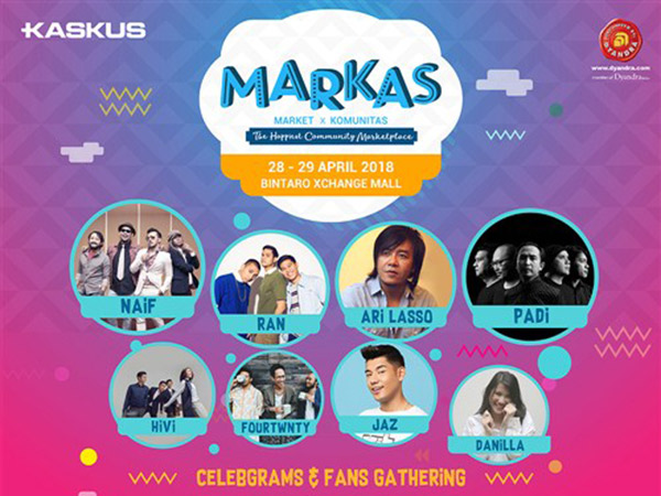 Platform Komunitas Terpopuler Kaskus Kembali Hadirkan 'MARKAS 2018'