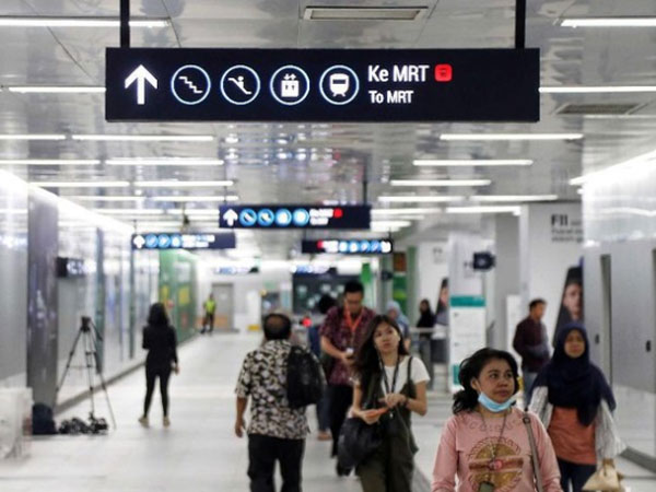 Wah, Ini Lho Alasan Mengapa di Stasiun MRT Jakarta Minim Tempat Sampah