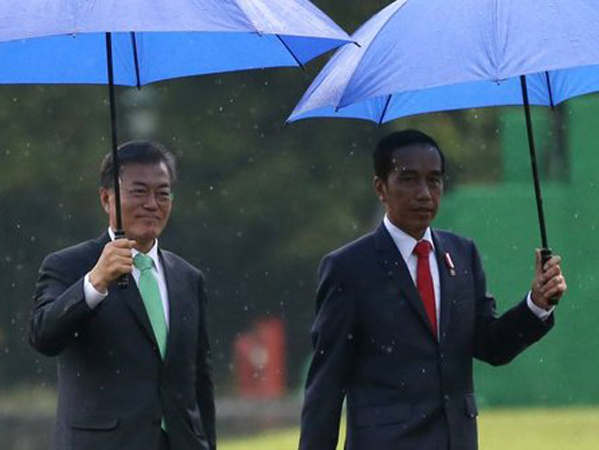 Presiden Korsel Moon Jae In Akui Punya Kesamaan dengan Presiden Jokowi