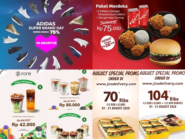 Jangan Kelewatan, Ini Deretan Promo Menarik Spesial HUT RI ke 75 (Part 2)