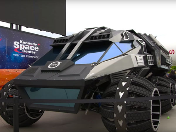 Penampakan Mobil Futuristik Milik NASA yang Siap Menjelajah Planet Mars