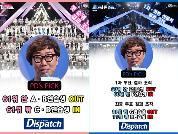 Dispatch Bagikan Detil Skema Manipulasi Empat Musim Produce 101