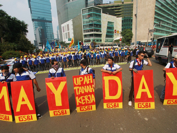 Tak Ada Perusakan, Gubernur Ahok Puji Demo Buruh Saat May Day Kemarin