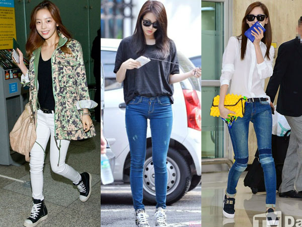 Mix & Match Skinny Jeans A La Para Idola K-Pop Wanita Ini Yuk!