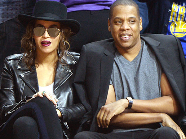 Intip Kencan Malam Minggu Modis Beyonce dan Jay-Z di Pertandingan Basket Ini Yuk!
