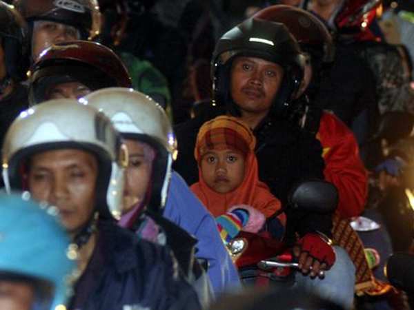 Arus Balik Libur Tahun Baru, 15 Ribu Kendaraan Padati Merak