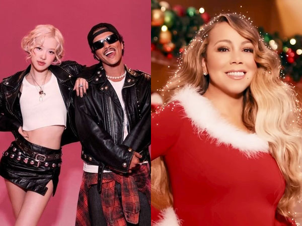 Rosé 'APT.' Pecahkan Rekor Mariah Carey 'All I Want for Christmas Is You'