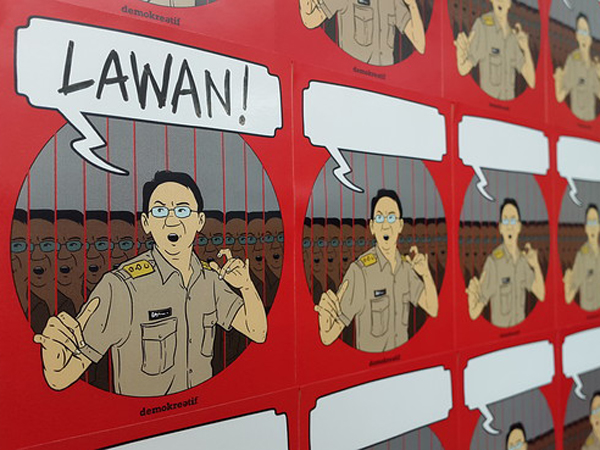 Seniman Jakarta Lawan Korupsi dengan Lukisan, Foto, Hingga Komik