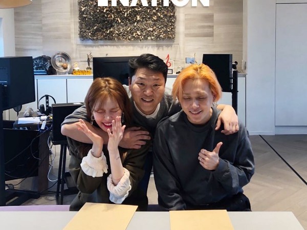 HyunA dan E'Dawn Kompak Gabung ke Agensi Baru PSY, P NATION