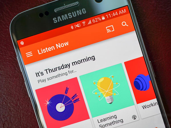 Ingin Bersaing dengan Spotify, Google Play Music Jadi Aplikasi Wajib di Ponsel Samsung