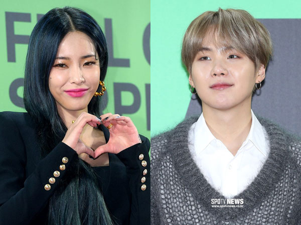 Begini Reaksi Member BTS Saat Lagu Suga Dibawakan Heize di Panggung MMA 2019