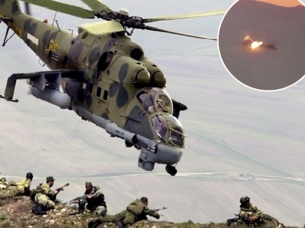 Dihujat Netizen, Ini Detik-Detik Memilukan Helikopter Ditembak Jatuh Oleh ISIS di Suriah