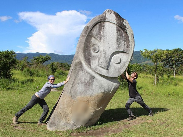 Lokasi Langka di Sulawesi, Penemuan Patung Batu Manusia Ini Jadi Sorotan Media Asing