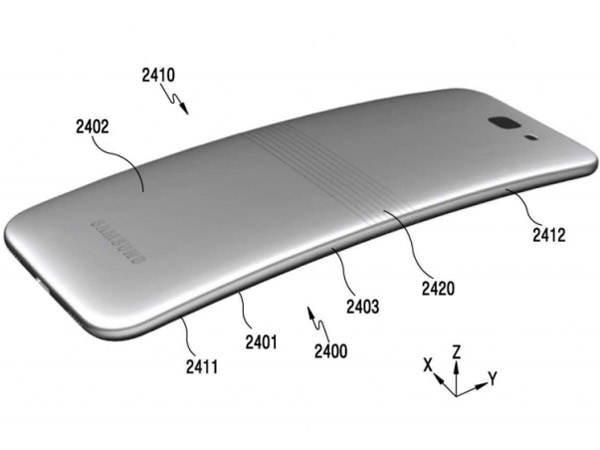 Sudah Dipatenkan, Begini Bentuk Awal Ponsel Lipat Samsung