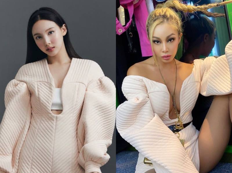 Cantiknya Nayeon TWICE dan Jessi Pakai Jumper Kembar, Who Wore It Better?