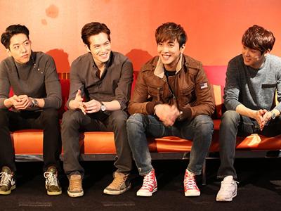 CNBLUE Rebutan Gelar Bokong Terindah dan Siapa yang Lebih Akrab dengan Kim Woo Bin