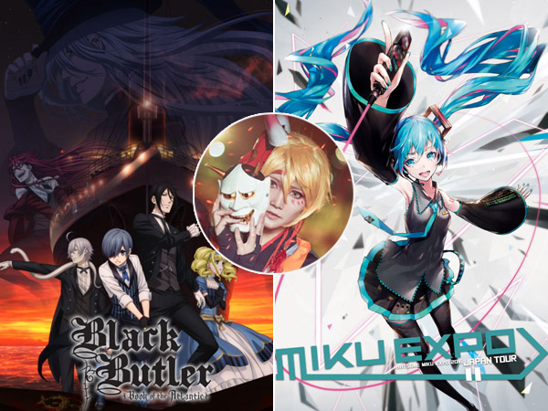 'Black Butler' hingga Hatsune Miku Siap Meriahkan Pesta 'Screening' C3AFA 2017!