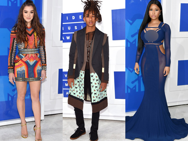 Berbagai Gaya Fashion Para Selebriti di Red Carpet MTV Video Music Awards 2016