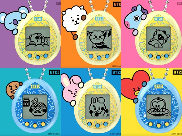 Bandai Rilis Tamagochi Versi BT21, Super Gemas!