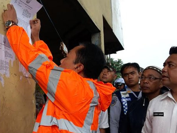 SP2 Disebar ke Warga Kalijodo, Pembongkaran Bangunan Segera Dilakukan