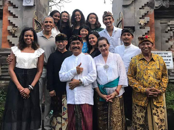 Keluarga Barack Obama Siap Lanjutkan Liburan ke Yogyakarta Setelah Bali