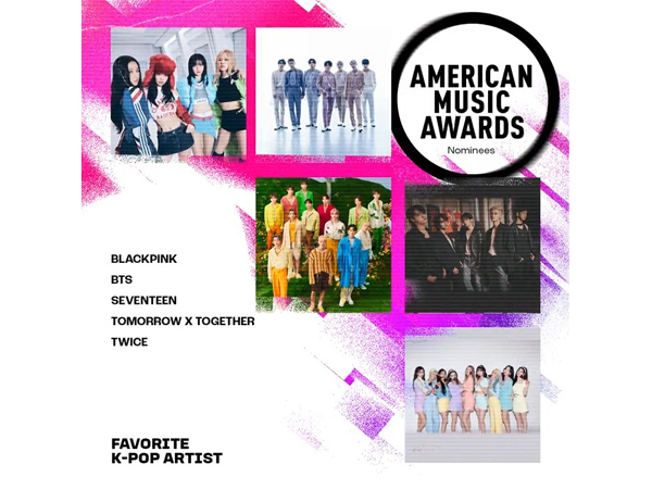 American Music Awards 2022 Perkenalkan Kategori Baru Favorite K-Pop Artist
