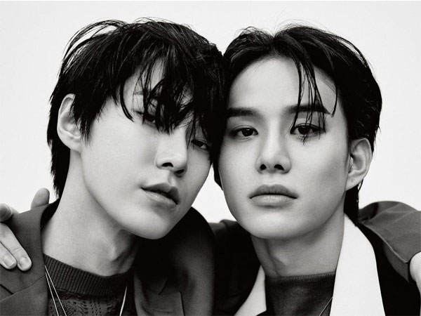 Doyoung dan Jungwoo NCT Unjuk Kedekatan di Pemotretan Terbaru