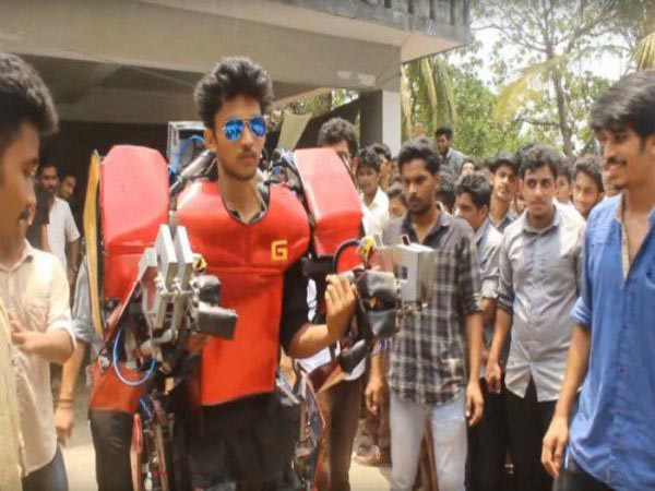 Keren, Mahasiswa Teknik India Ini Membuat Baju Ironman