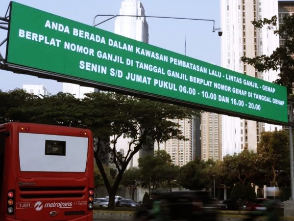 Daftar 16 Rute Ganjil Genap Terbaru Mulai Per Tanggal 9 Agustus