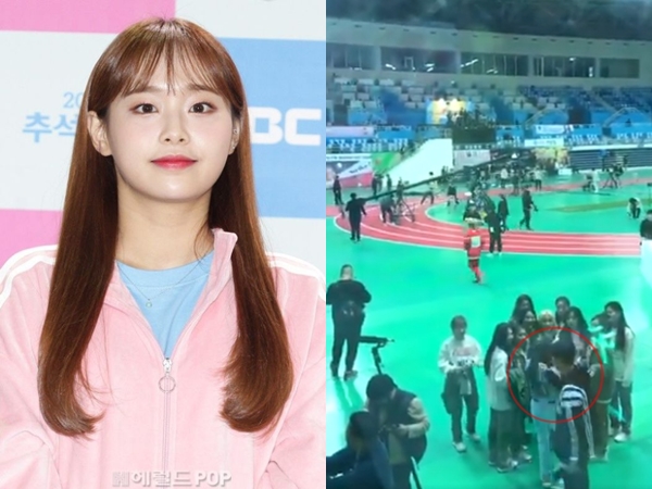 MBC Minta Maaf Atas Insiden Rambut Chuu LOONA Ditarik Staf ISAC 2020