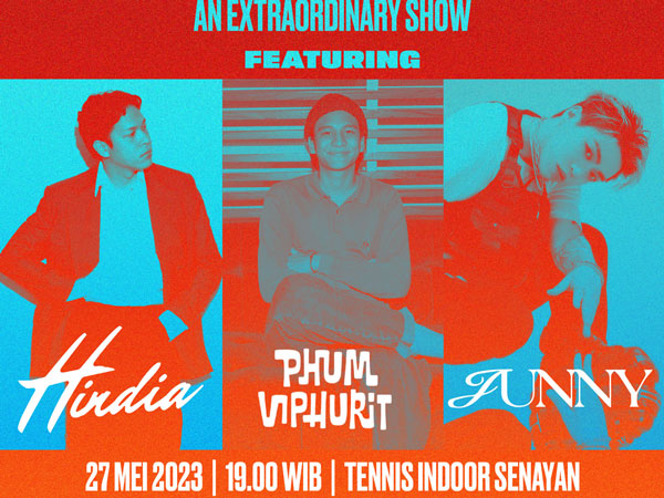 Hindia, Phum Viphurit, dan JUNNY Akan Tampil di New Live Show Jakarta