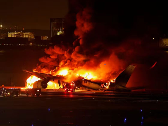 Pernyataan Resmi Pihak Airbus Terkait Kecelakaan Pesawat Japan Airlines yang Terbakar di Tokyo