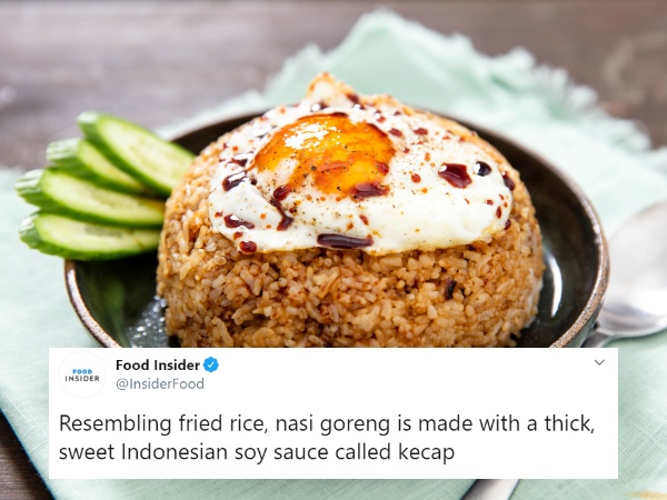 Situs Kuliner Amerika Sebut Fried Rice Mirip Nasi Goreng, Netizen Geregetan