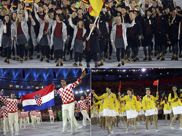 Jerman Hingga Cina Masuk Daftar Kostum Negara Terburuk di Pembukaan Olimpiade Rio 2016