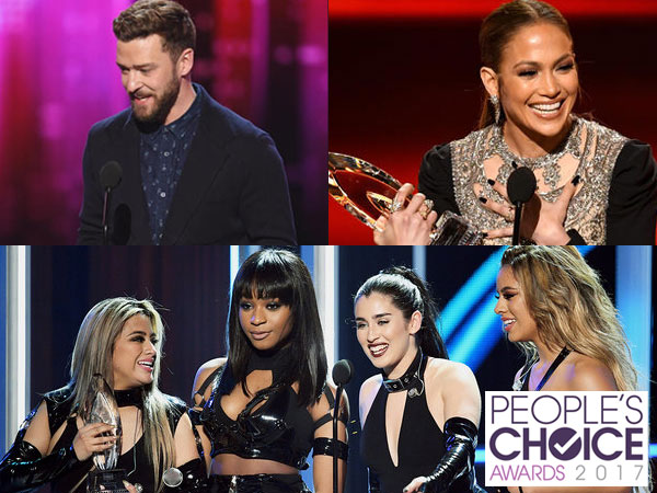 Daftar Lengkap Pemenang Kategori Musik di 'People's Choice Awards 2017'