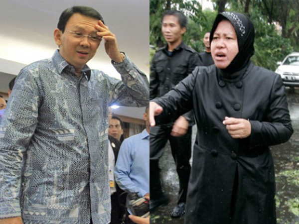 Tak Mau Jadi Wagub, Ahok Enggan Dipasangkan dengan Tri Rismaharini?