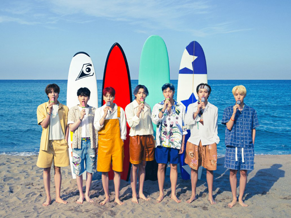 BTS Menangkan MTV Hottest Summer Superstar 3 Tahun Berturut-turut