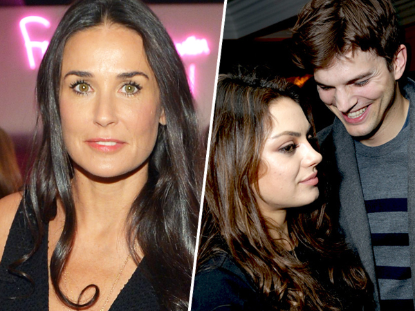 Demi Moore Tawari Bantuan Pada Ashton Kutcher dan Mila Kunis Dalam Merawat Bayi