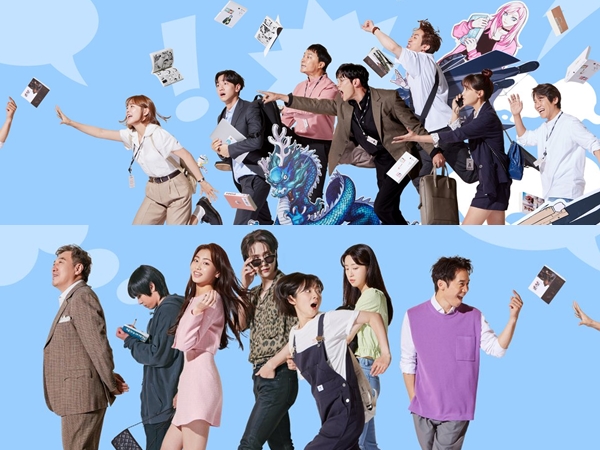 SBS Rilis Poster Heboh Para Karakter Drama 'Today's Webtoon'
