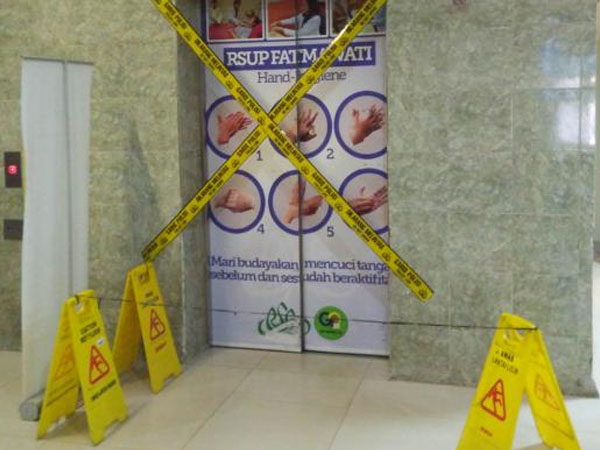 Lift Anjlok Lukai 12 Orang Pengunjung, Ini Pembelaan RS Fatmawati